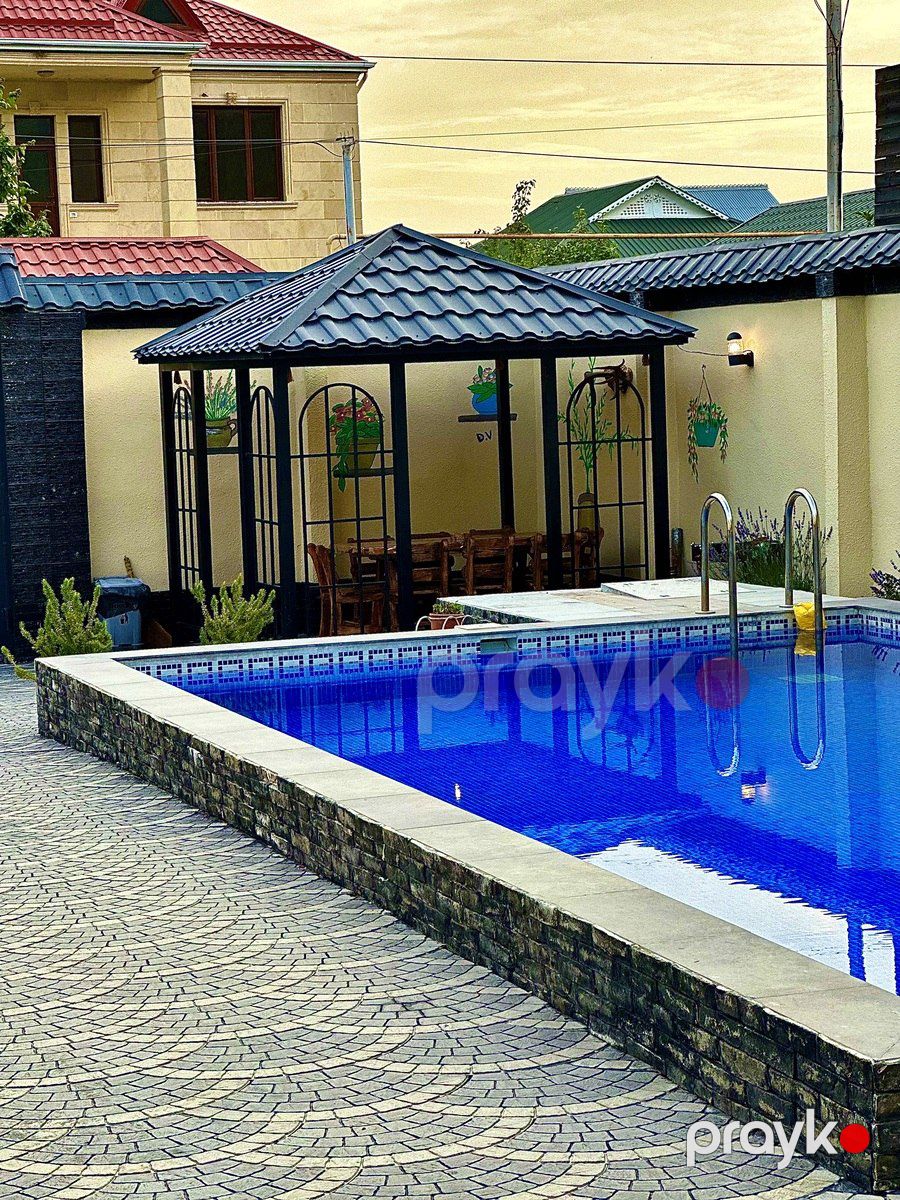 İcarəyə verilir 5 otaqlı həyət evi/bağ evi 200 m² — Ev, villa, Qəbələ (3)
