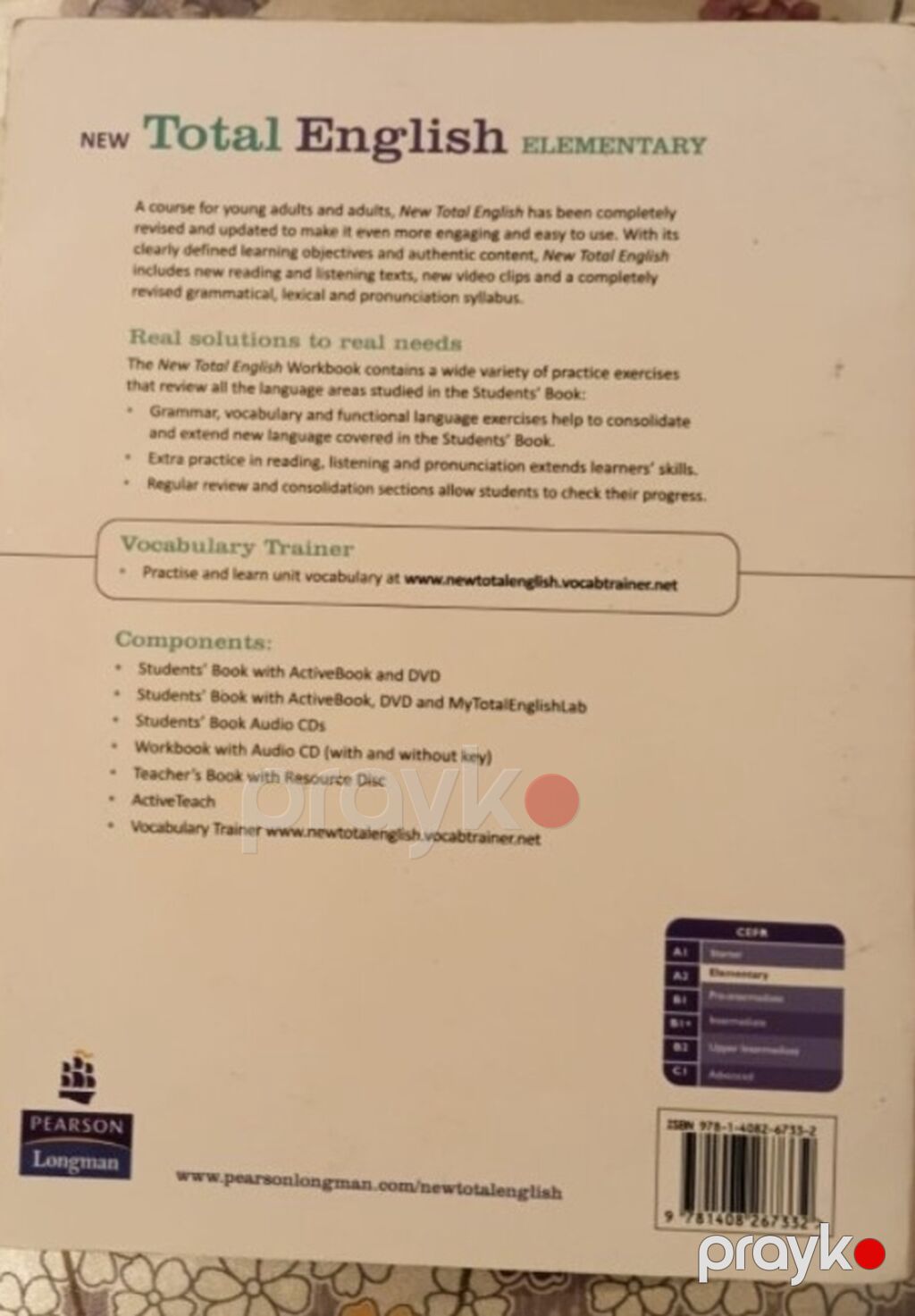 Məhsul: New Total English – Elementary (A1–A2) dəstı Müəlliflər: Mark — Kitablar, Bakı (4)