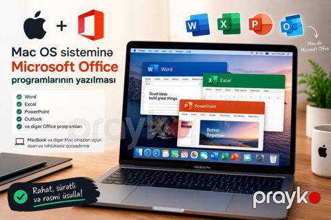 MacBook və Mac cihazlarına Microsoft Office proqramlarının quraşdırılması — Bakı