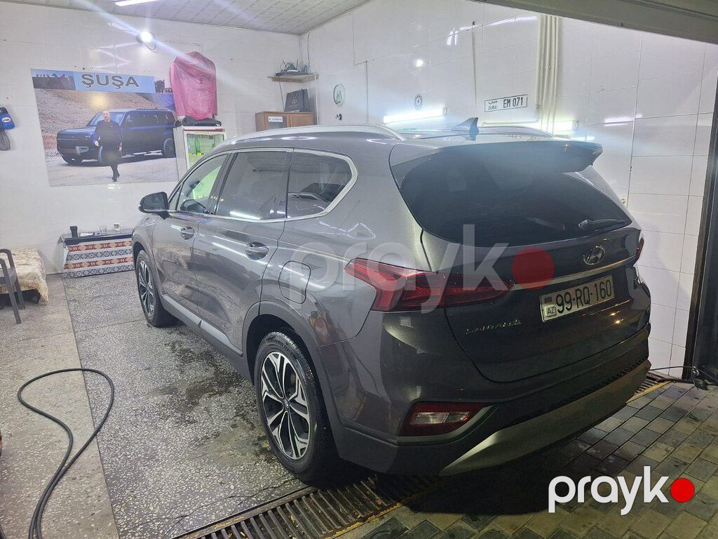 Hyundai Santa Fe, 2.0 L, 2018 il, 207 300 km — Avtomobillər, Bakı (3)