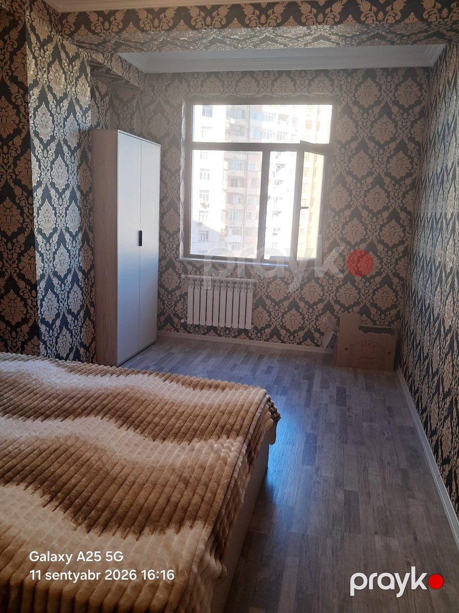 3-otaqlı yeni tikili kirayə verilir, Yeni Yasamal qəs., 107 m² — Mənzil, Bakı (5)
