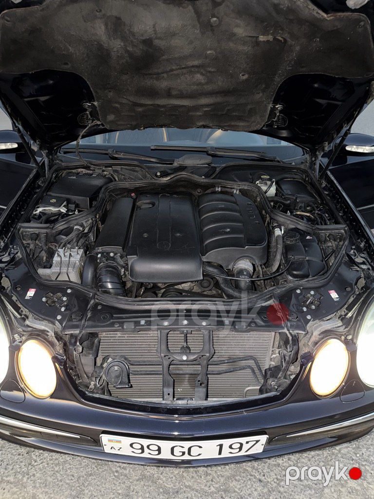 Mercedes E 220, 2.2 L, 2004 il, 580 000 km — Avtomobillər, Bakı (12)