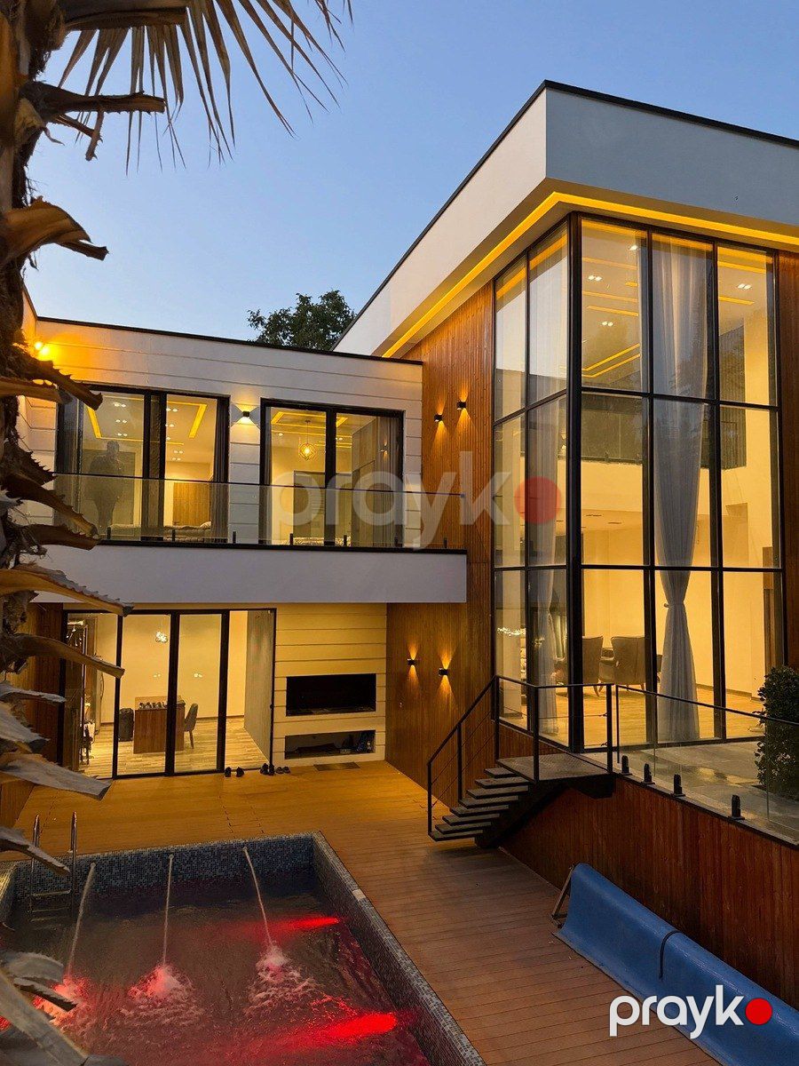 İcarəyə verilir 5 otaqlı həyət evi/bağ evi 400 m² — Ev, villa, Bakı (5)