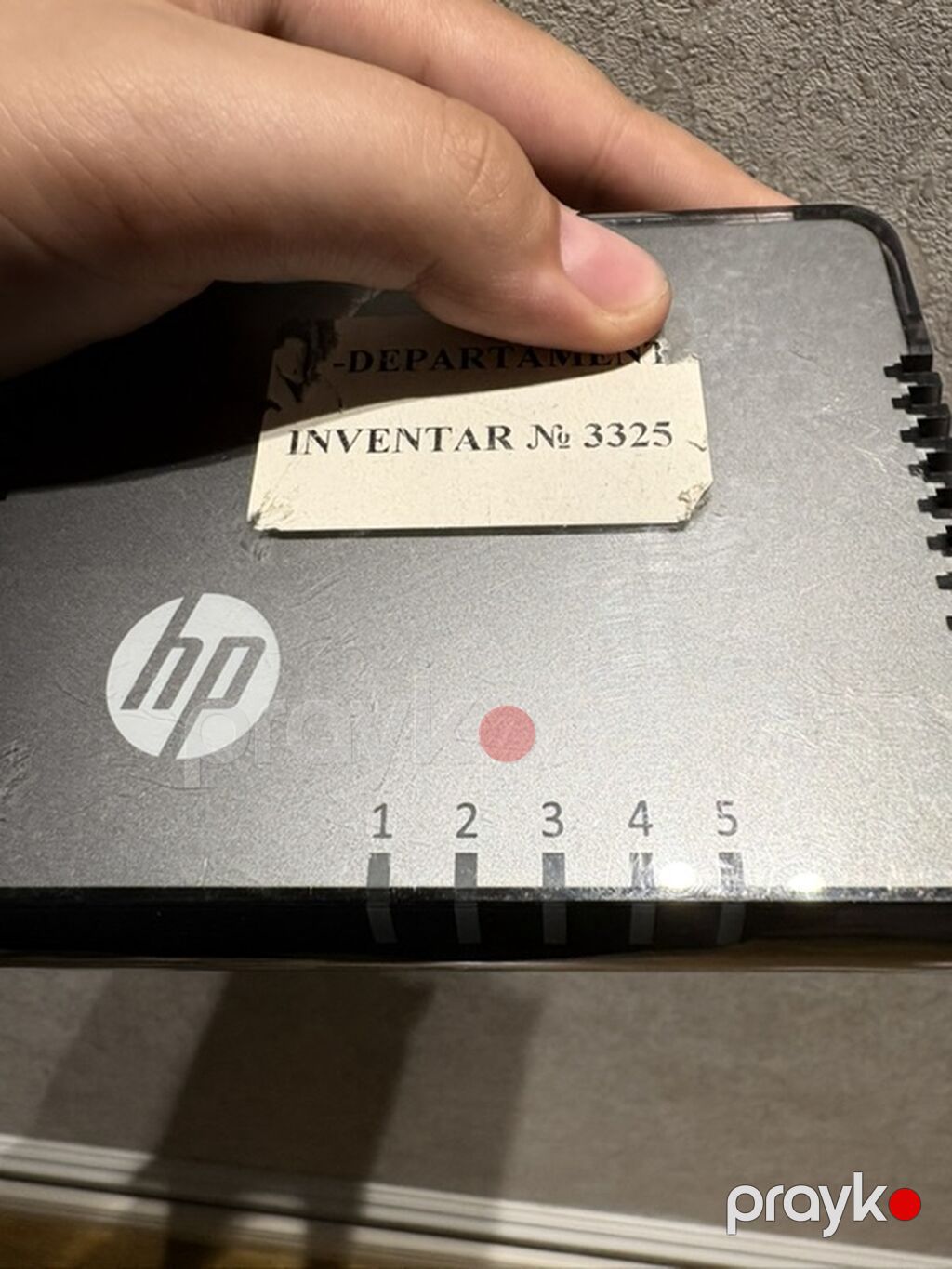 2 ededdır HP J9791A (RMN: RSVLC-1100) 5-portlu Ethernet şəbəkə — Şəbəkə və server avadanlığı, Sumqayıt (3)
