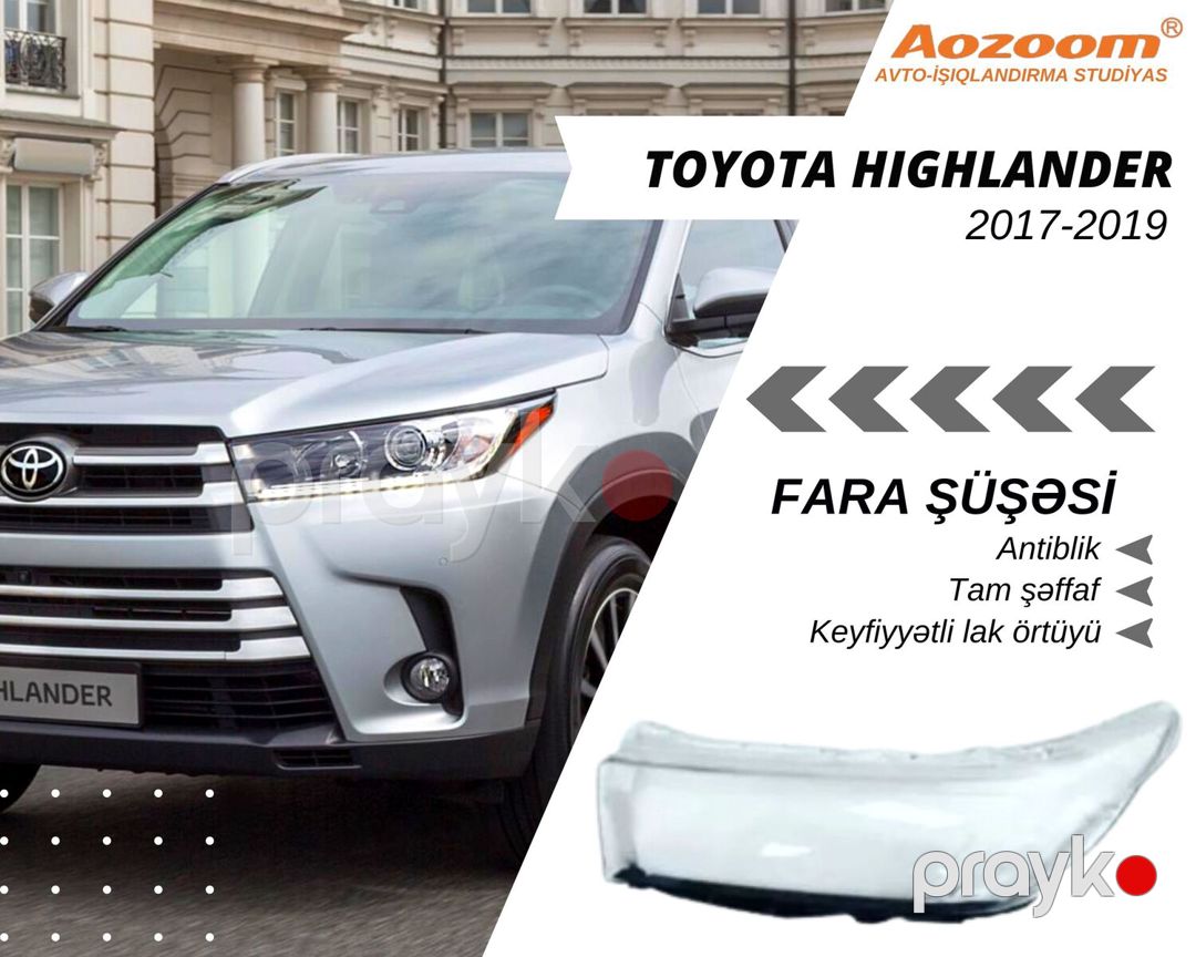 Toyota fara şüşələri — Ehtiyat hissələri və aksesuarlar, Bakı (10)