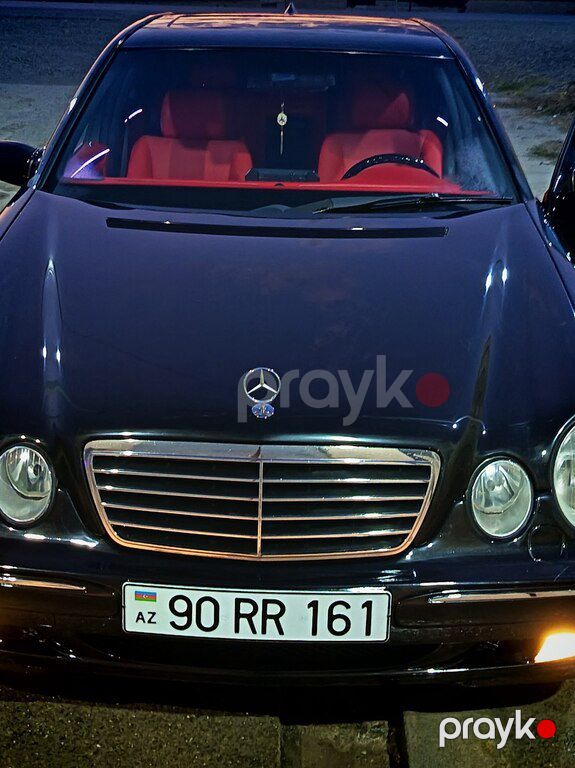 Mercedes E 320, 3.2 L, 2000 il, 400 400 km — Avtomobillər, Yevlax (3)