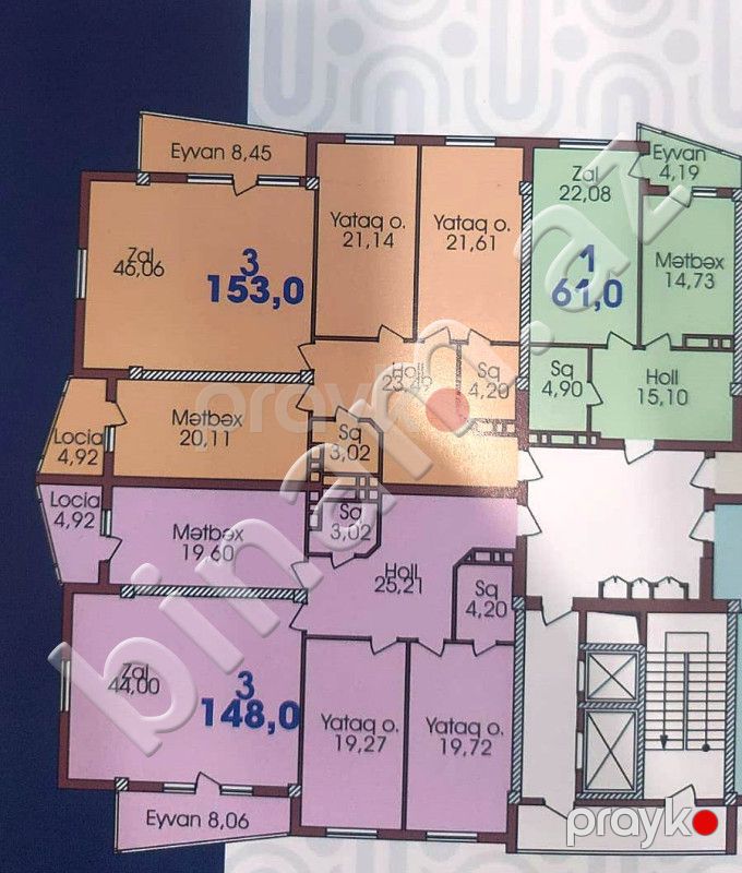 3 otaqlı Yeni tikili, Satış, Bakı, Nəsimi, 28 may — Mənzil, Bakı (2)