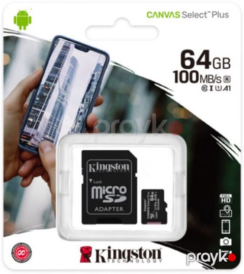 "Kingston 64GB" yaddaş kartı — Bakı