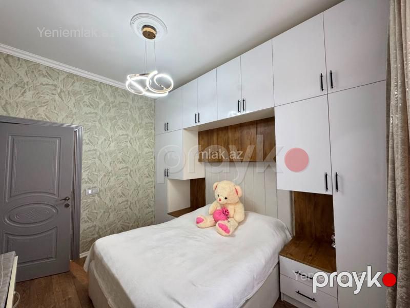Satılır 2 otaqlı Bina evi menzil (Yeni tikili), 43 m², Suraxanı rayonu — Mənzil, Bakı (9)
