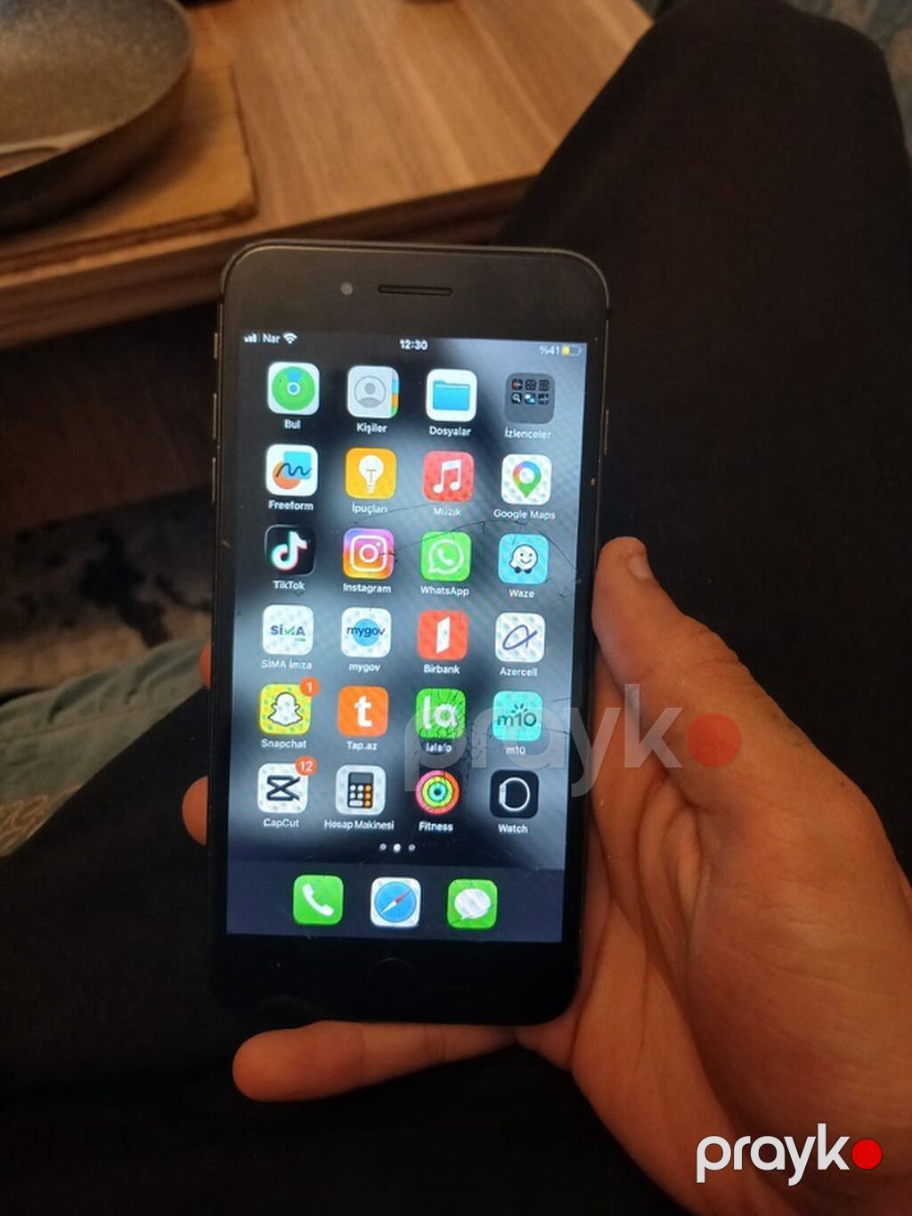 IPhone 7, 64 GB, Qara, Barmaq izi — Apple iPhone, Bakı (2)