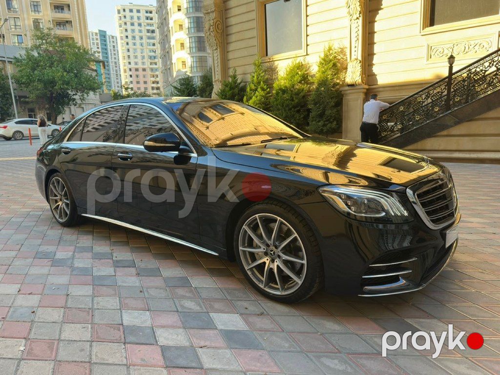 Mercedes S 450, 3.0 L, 2019 il, 80 000 km — Avtomobillər, Bakı (5)