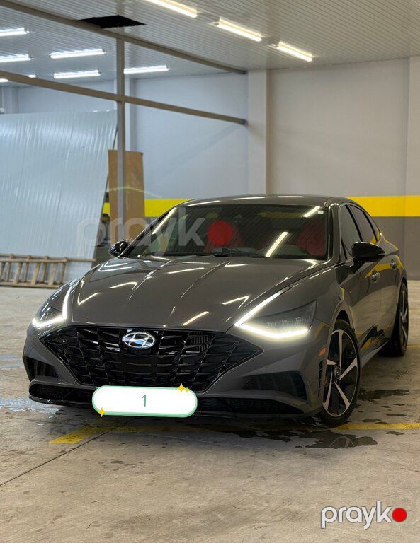 Hyundai Sonata, 1.6 L, 2021 il, 98 500 km — Avtomobillər, Gəncə (4)