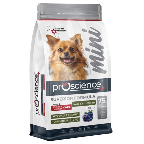 Quru yem itlər üçün Pro Science Mini Adult Lamb, 1 kq — Bakı