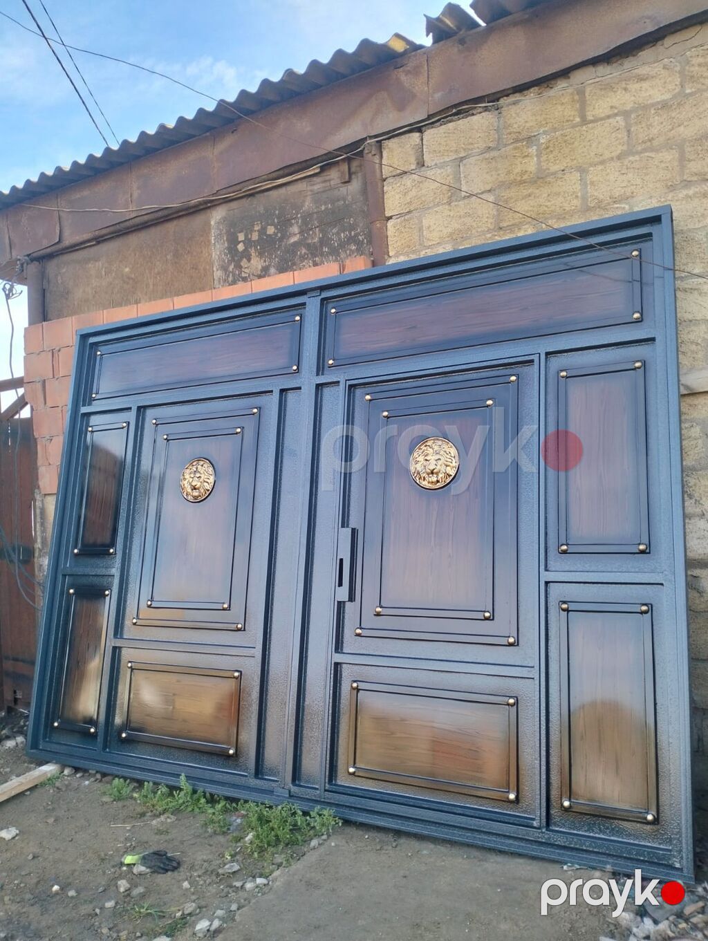 Metal darvaza modelləri təqdim olunur. Şəkillərdə müxtəlif dekorativ — Pəncərələr, qapılar, balkonlar, Sumqayıt (3)