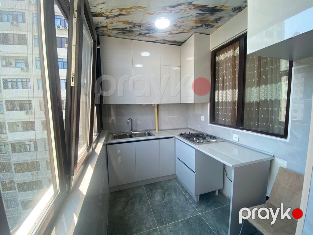 2 otaqlı, Yeni tikili, m. Neftçilər, 58 kv. m — Mənzil, Bakı (8)
