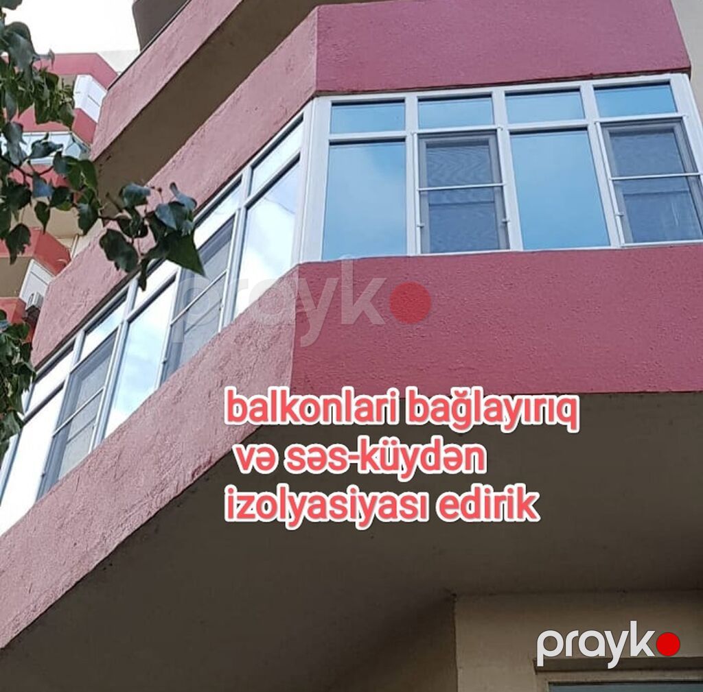 Son zamanlar Azərbaycanda və dünyada eyvan və balkonlari şüşələnməsi — Ev malları, Bakı (7)