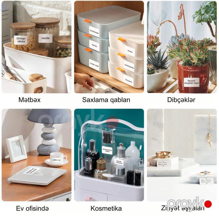 Mini etiket printeri "Niimbot" — Ofis texnikası və istehlak malları, Bakı (5)