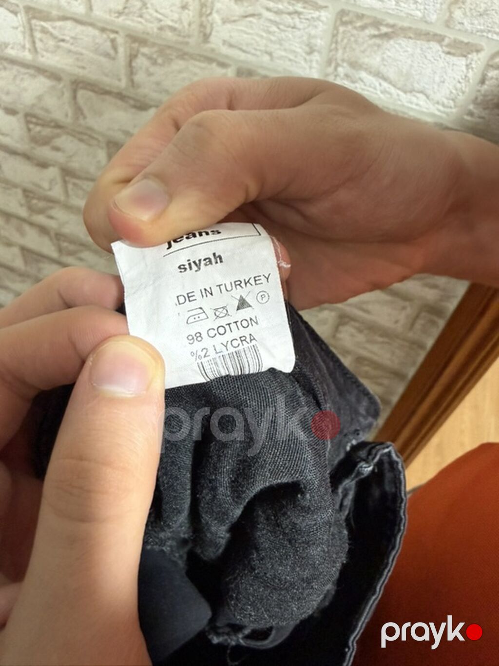 Kişi şalvarları – 2 model 1) Tünd boz/qaraya çalan jeans — Şalvar, Sumqayıt (4)