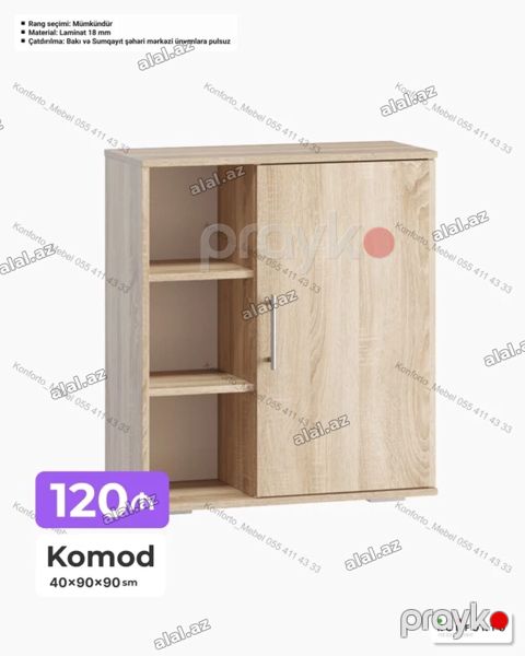 Komod – funksional saxlama mebeli Ölçülər: 40 90 90 sm — Bakı
