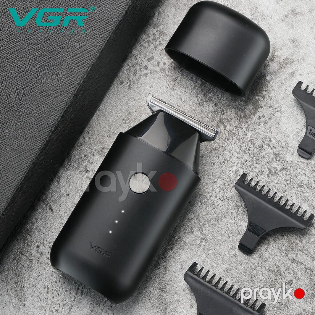 Mini Trimmer VGR 932 - 6000 RPM / 600mAh / 120 Dəqiqə / Cord/Cordles — Saç kəsmə maşınları, Bakı (6)