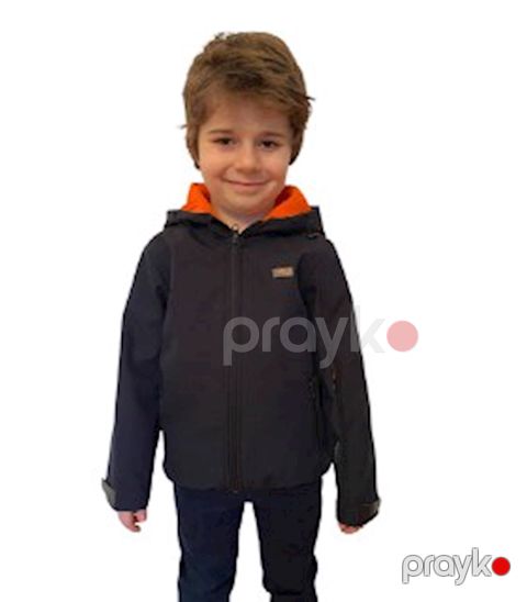 Oğlanlar üçün küləkkeçirməyən gödəkçə Nanica, qara, ölçü 8 yaş — Bakı