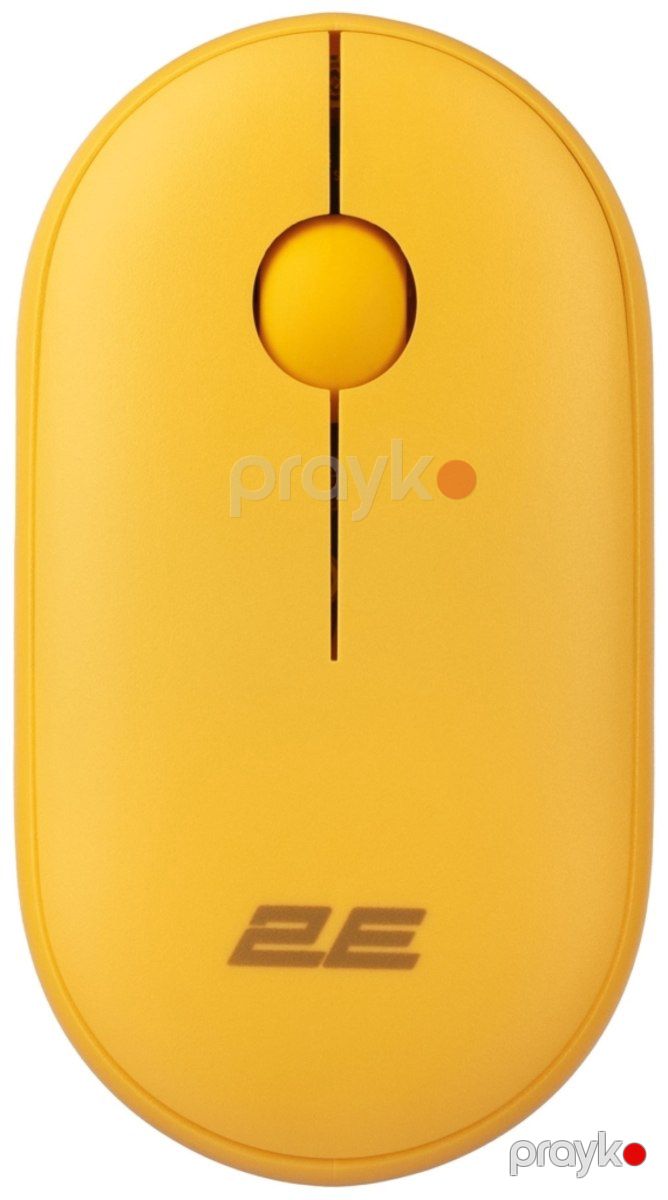 2E MF300 Silent Simsiz Mouse, Sunny Yellow — Periferik cihazlar, Bakı (3)