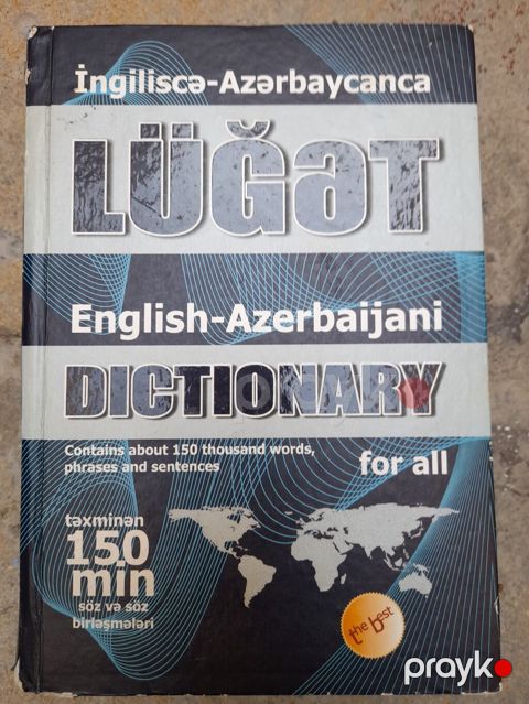 Məhsul: İngiliscə–Azərbaycanca Lüğət (English–Azerbaijani Dictionary) — Bakı