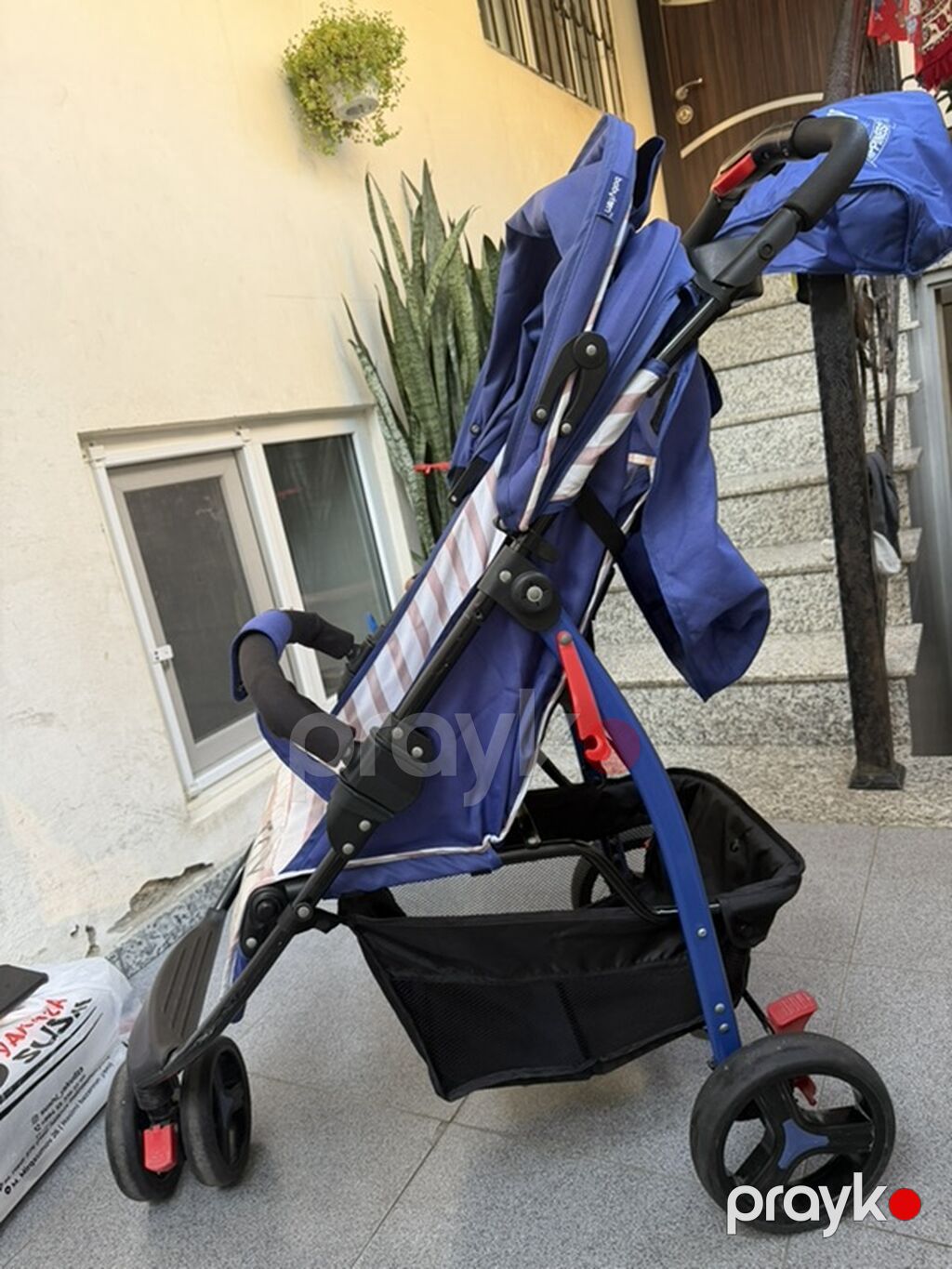 Uşaq arabası – “Baby Tilly” tipli yüngül gəzinti modeli - Rəng: mavi — Arabalalar, Bakı (4)