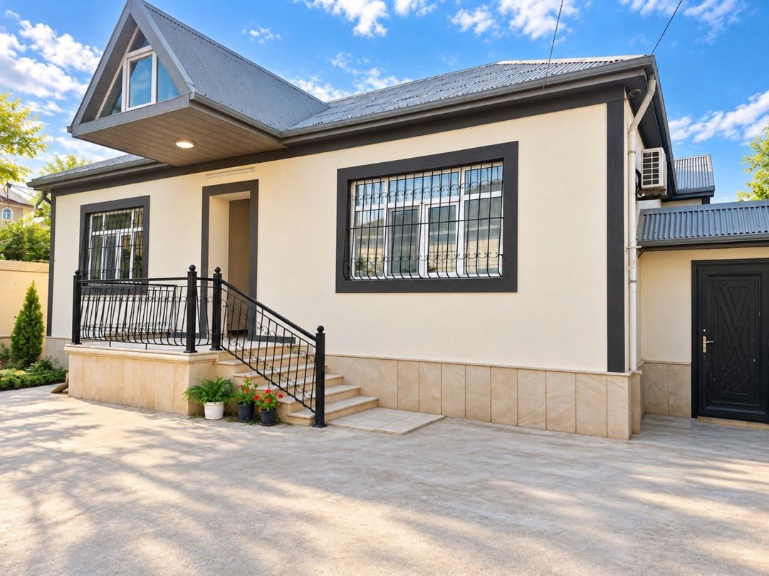 Satılır 4 otaqlı həyət evi/bağ evi 145 m² — Ev, villa, Bakı (2)