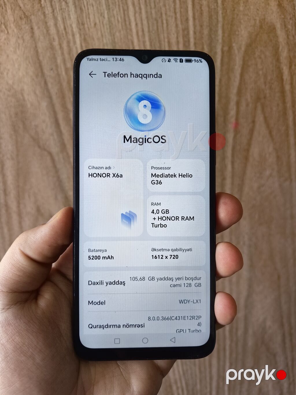 Honor X6a, 128 GB, rəng - Qara, İki sim kartlı — Honor, Sumqayıt (2)