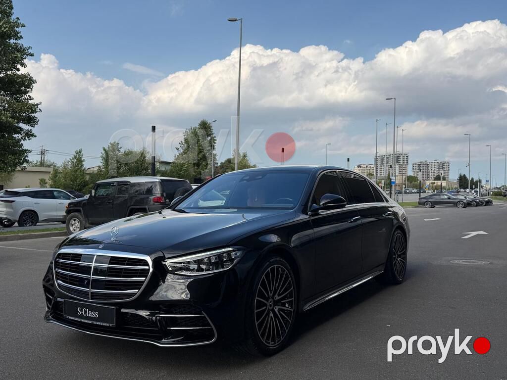 Mercedes S 500 4MATIC, 3.0 L, 2022 il, 39 000 km — Avtomobillər, Bakı (2)