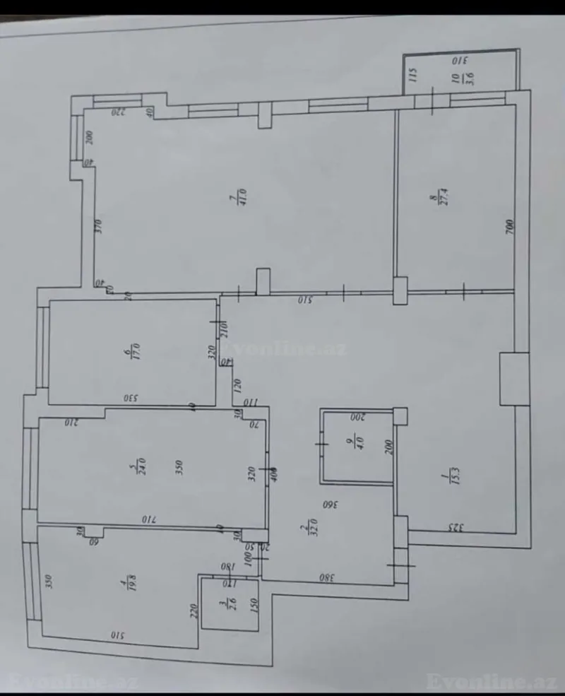 Satılır 4 otaqlı Mənzil Yeni tikili 197 m² Bakı, Nərimanov r — Mənzil, Bakı (5)