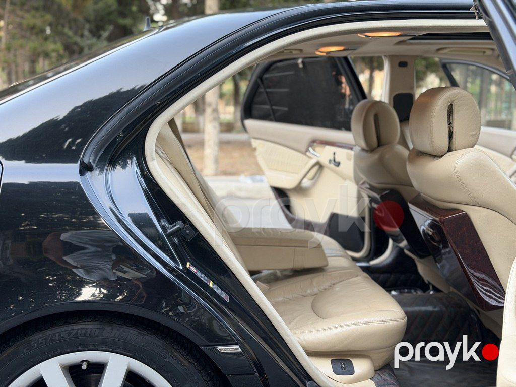 Mercedes S 350, 3.7 L, 2003 il, 320 877 km — Avtomobillər, Sumqayıt (12)