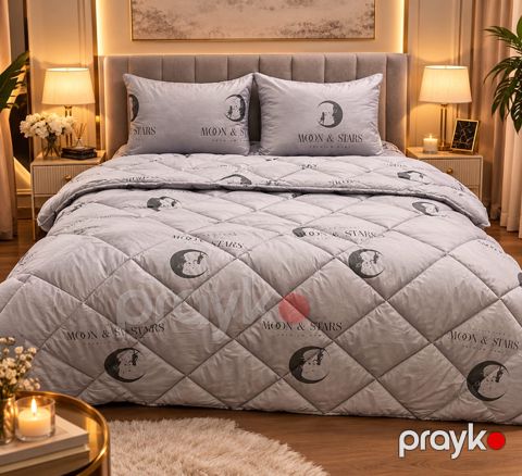 Döşək dəsti Moonstar, 160x200 sm, yorğan 155x200 sm, yastıq 50x70 sm, 2 ədəd — Bakı