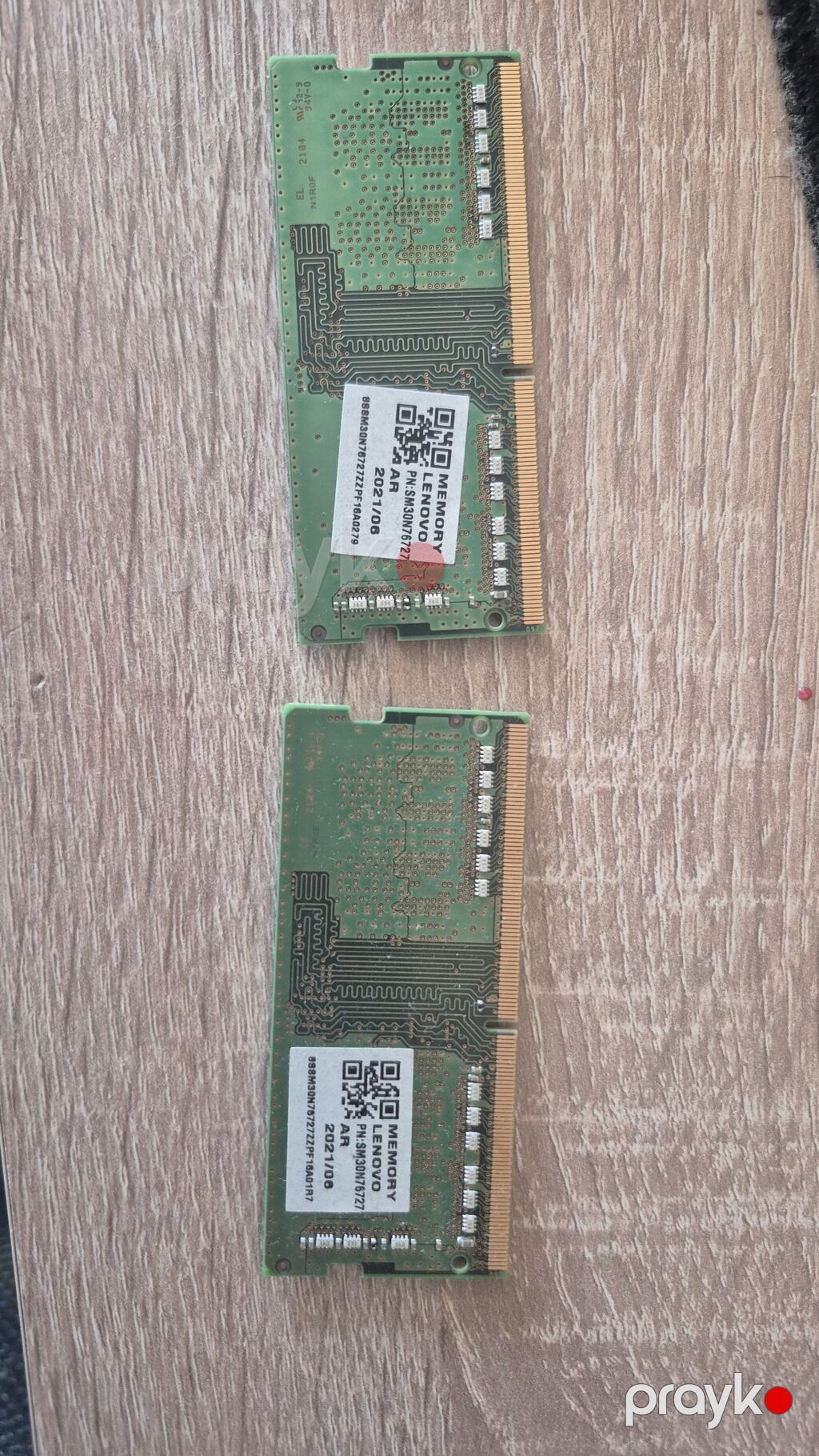 Samsung DDR4 3200 MHz Sodımm noutbuk RAM-i satilir (2×8 GB, ümumilikdə — Operativ yaddaş, Bakı (2)