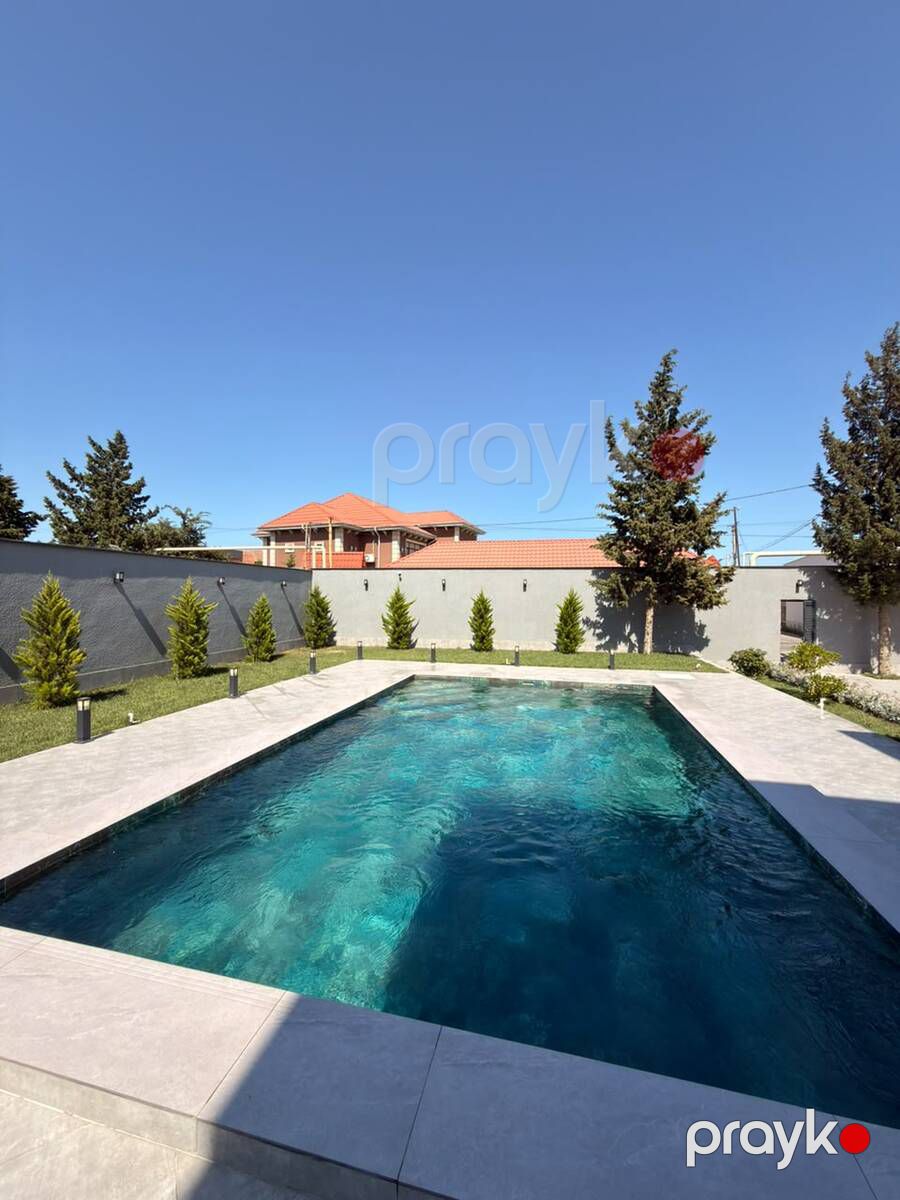 Satılır 5 otaqlı həyət evi/bağ evi 300 m² — Ev, villa, Bakı (4)