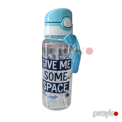 İdman su qabı Ticon Kosmo Plastik 500 ml Çəhrayı Göy — Bakı