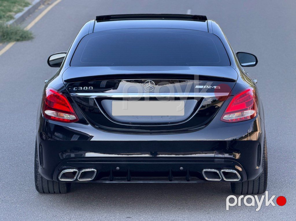 Mercedes C 300 4MATIC, 2.0 L, 2017 il, 135 000 km — Avtomobillər, Gəncə (8)