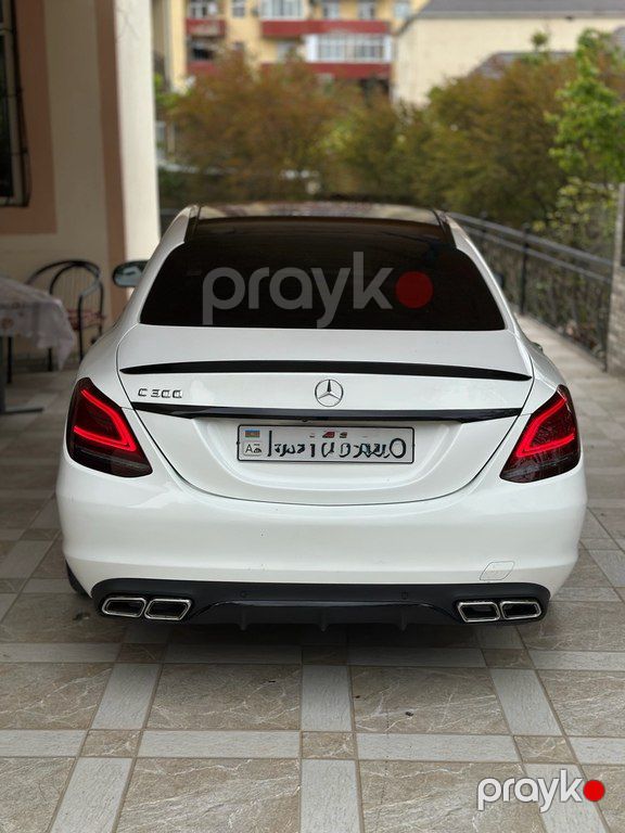 Mercedes C 300, 2.0 L, 2016 il, 261 000 km — Avtomobillər, Bakı (2)