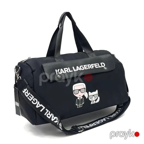 Səyahət çantası Karl Lagerfeld KSMRTSHh26JRD, qara — Bakı