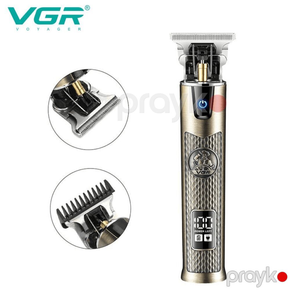 Trimmer VGR 983 - 1500mAh / 200 Dəqiqə / 2 Sürət 6500-7000RPM — Saç kəsmə maşınları, Bakı (2)