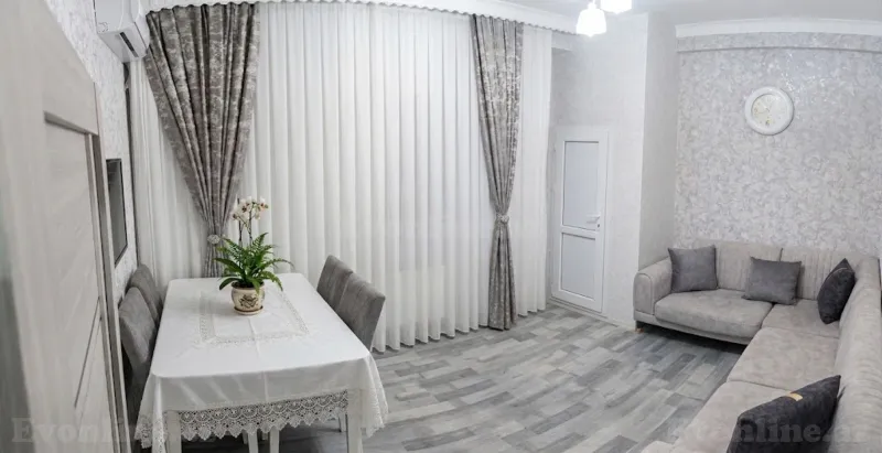 Satılır 2 otaqlı Mənzil Yeni tikili 58 m² Bakı, Sabunçu r., Bakıxanov — Bakı