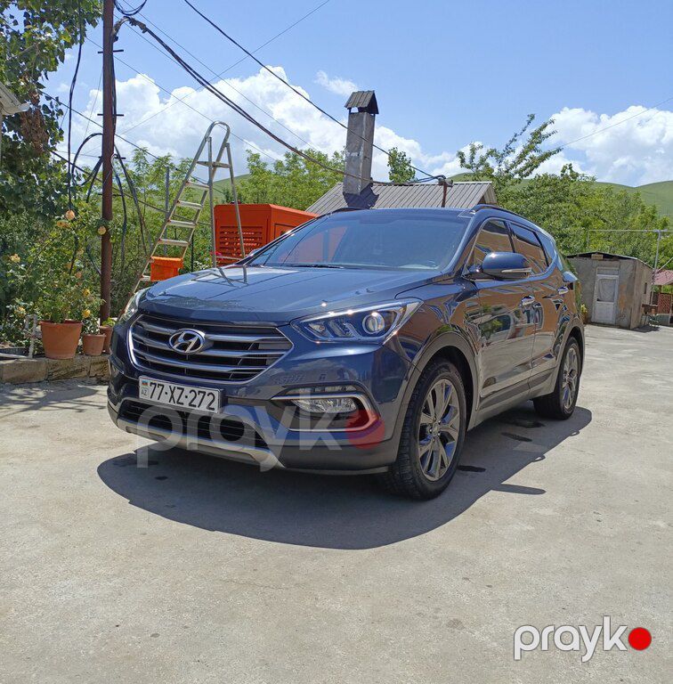 Hyundai Santa Fe, 2.2 L, 2015 il, 135 000 km — Avtomobillər, Naxçıvan (4)