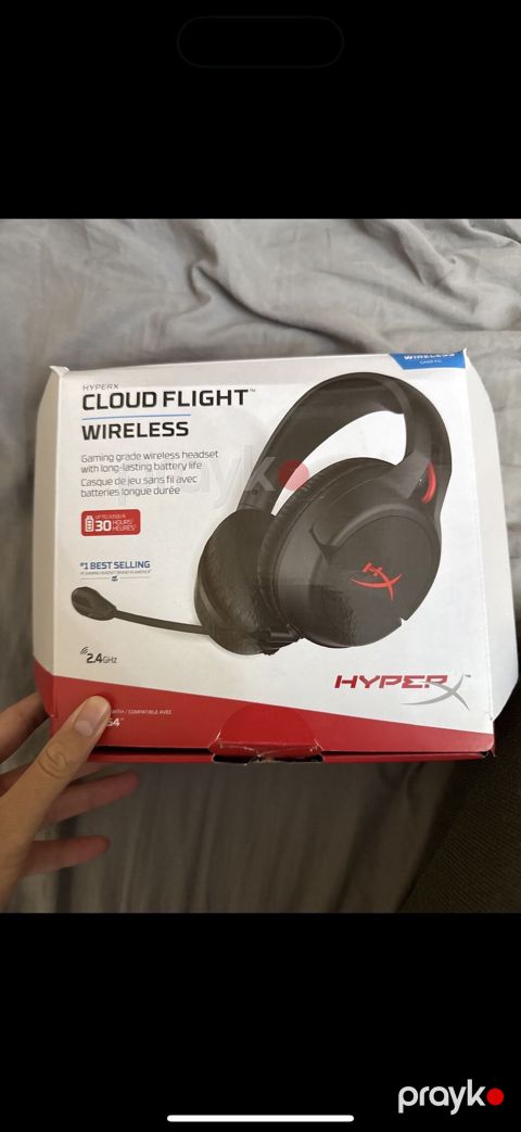 Yeni Simsiz (Bluetooth) Qulaqcıqlar, HyperX, rəng - Qara — Bakı