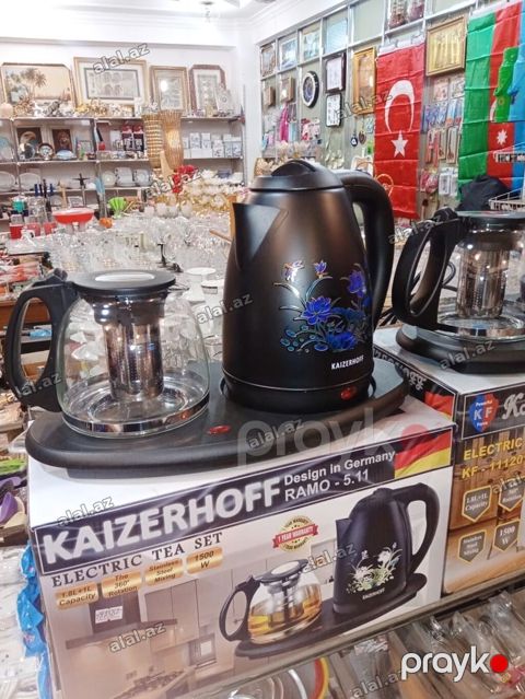 Elektrik çaydan Kaizerhoff, 1.6 - 2 l, Yeni, Ödənişli çatdırılma — Bakı