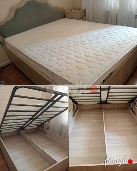 Taxt matrasli, bazali 250 azn. Unvan Sumqayit kod 0288inst &fidan — Bakı