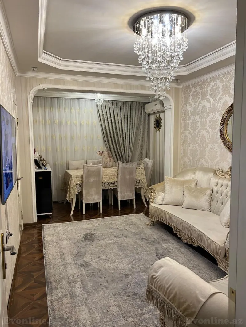 Satılır 3 otaqlı Mənzil Köhnə tikili 70 m² Bakı, Nəsimi r., Memar Əcəmi m., 4-cü mikrorayon — Mənzil, Bakı (2)