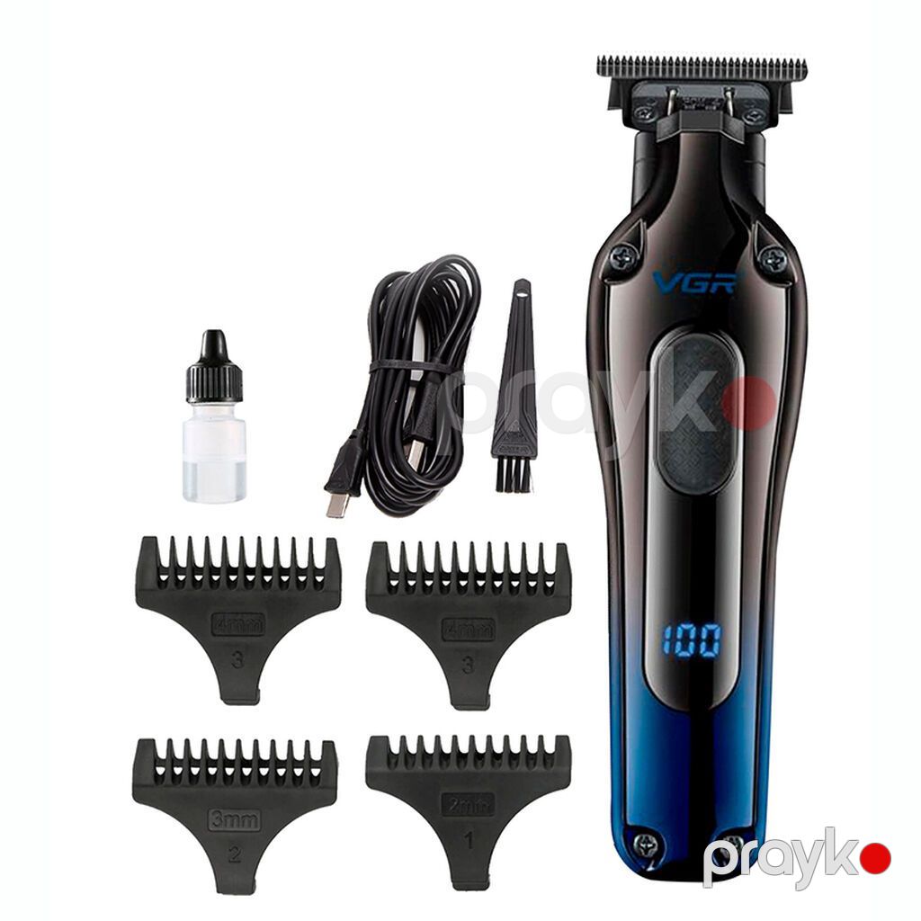 Trimmer VGR 918 - 1200mAh / 180 Dəqiqə / 2 Sürət - 6500RPM — Saç kəsmə maşınları, Bakı (3)