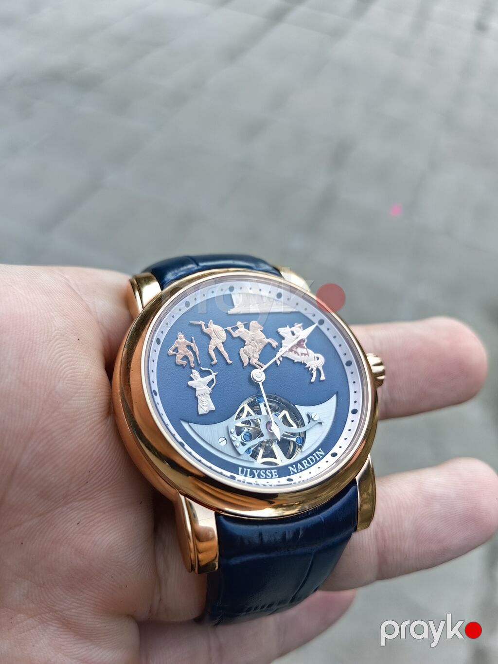 Ulysse Nardin - Çingiz Xan əsəri. İdeal vəziyyətdədir. Cızıq — Qol saatları, Sumqayıt (7)
