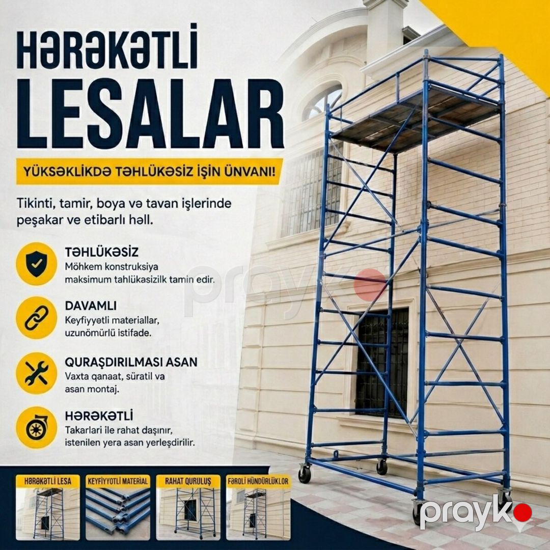 Təkərli lesa — Təmir və inşaat, Bakı (7)